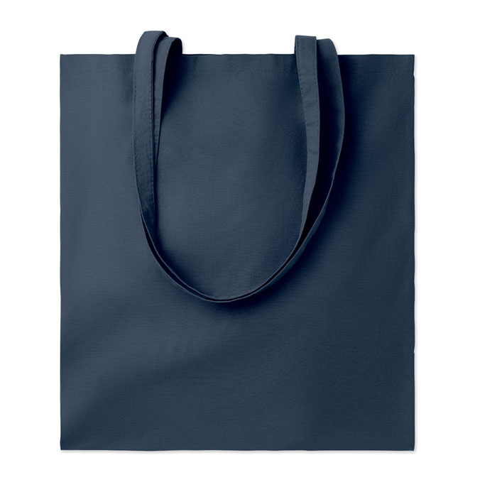 Tote bag personnalisé coton 140g COTTONEL COLOUR Marine foncé
